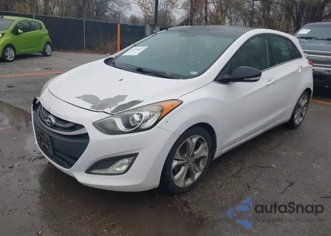 2013 Hyundai Elantra Gt z USA, uszkodzony, nr VIN KMHD35LE8DU017703